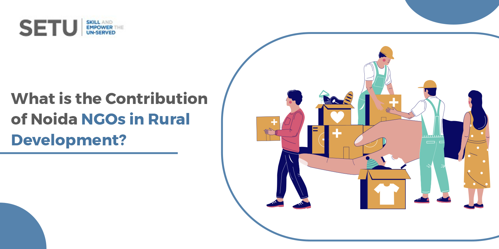 What is the Contribution of Noida NGOs in Rural Development